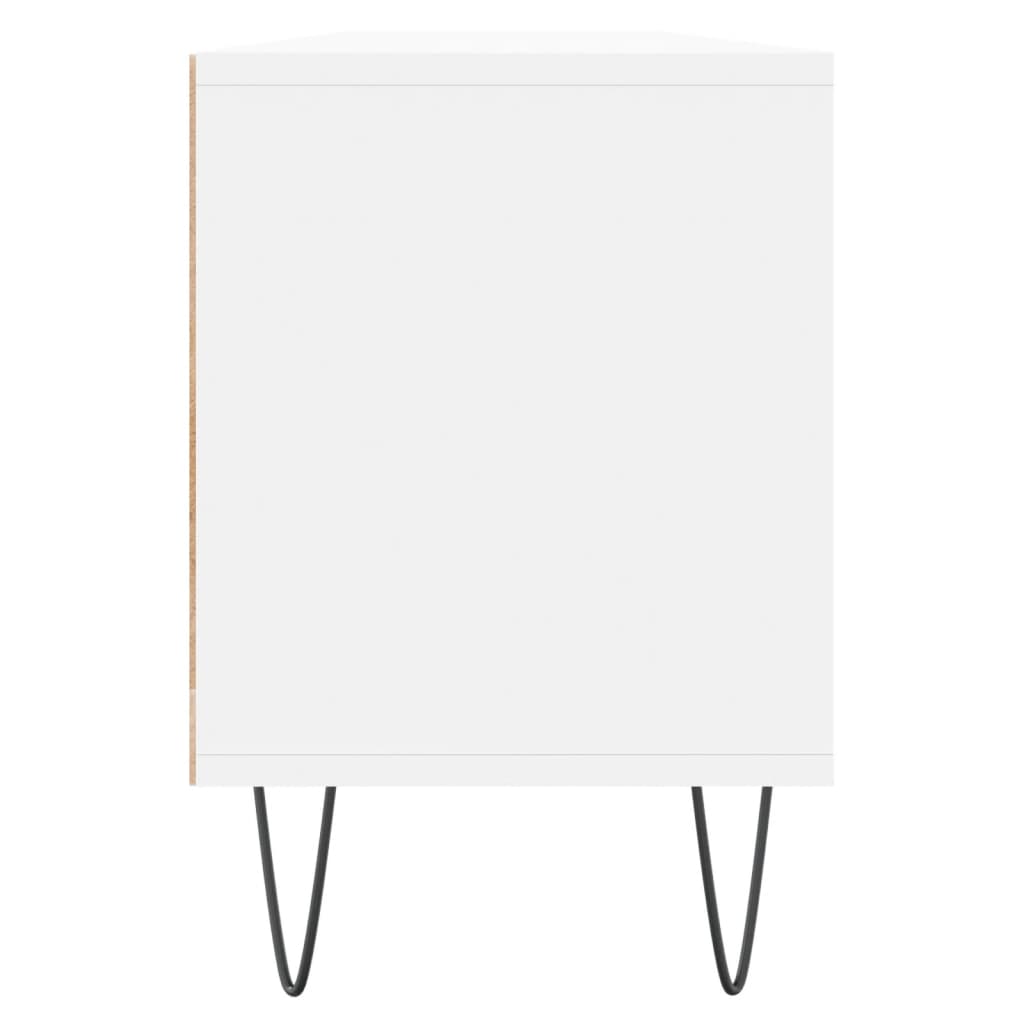 TV-Møbel Hvit Tv-benk 150x30x44,5 cm