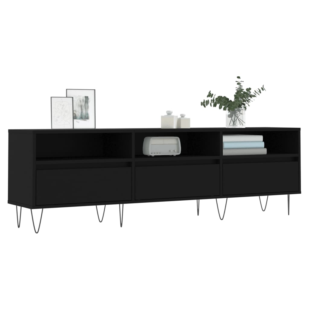 TV-Møbel Svart 150x30x44,5 cm