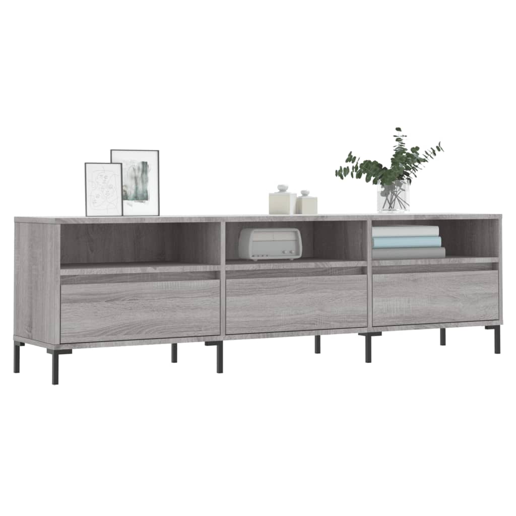 TV-Møbel Sonoma Grå TV-benk 150x30x44,5 cm