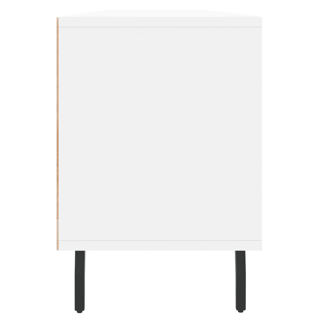 TV-Møbel Hvit TV-benk 150x30x44,5 cm