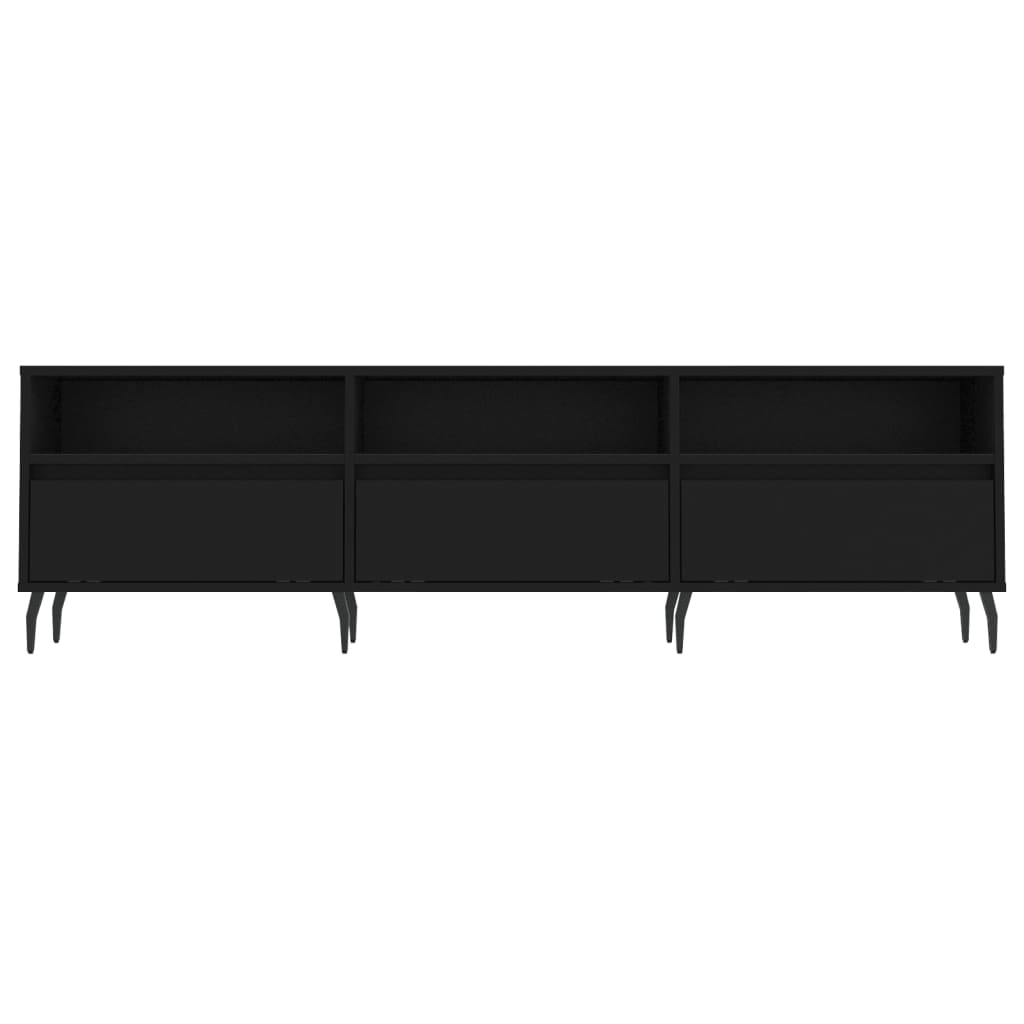 TV-Møbel Svart TV-benk 150x30x44,5 cm