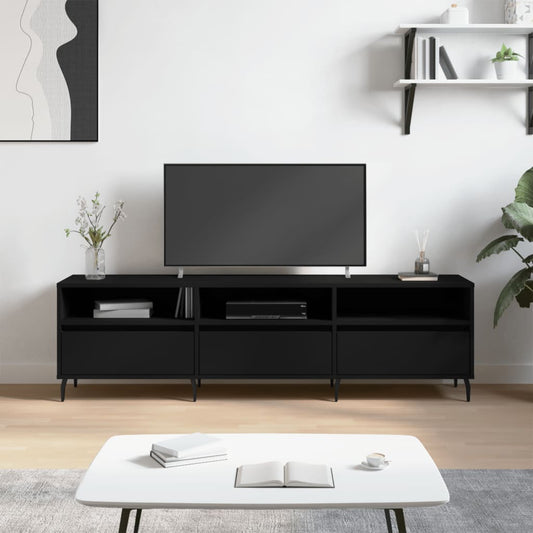 TV-Møbel Svart TV-benk 150x30x44,5 cm