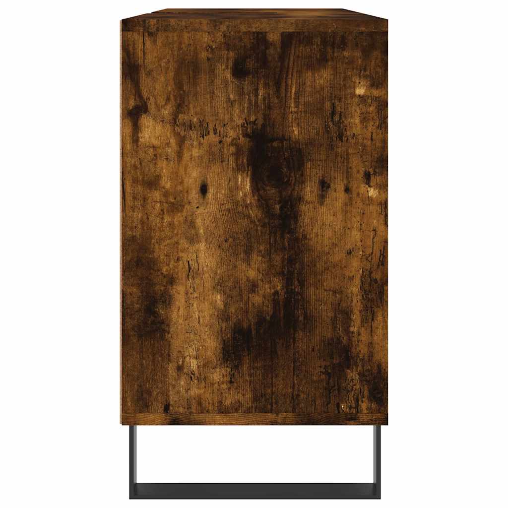 Baderomsskap Røkt Eik 80x33x60 cm