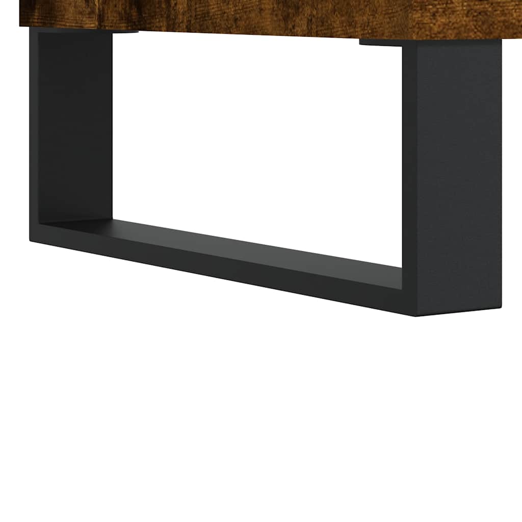 Baderomsskap Røkt Eik 80x33x60 cm