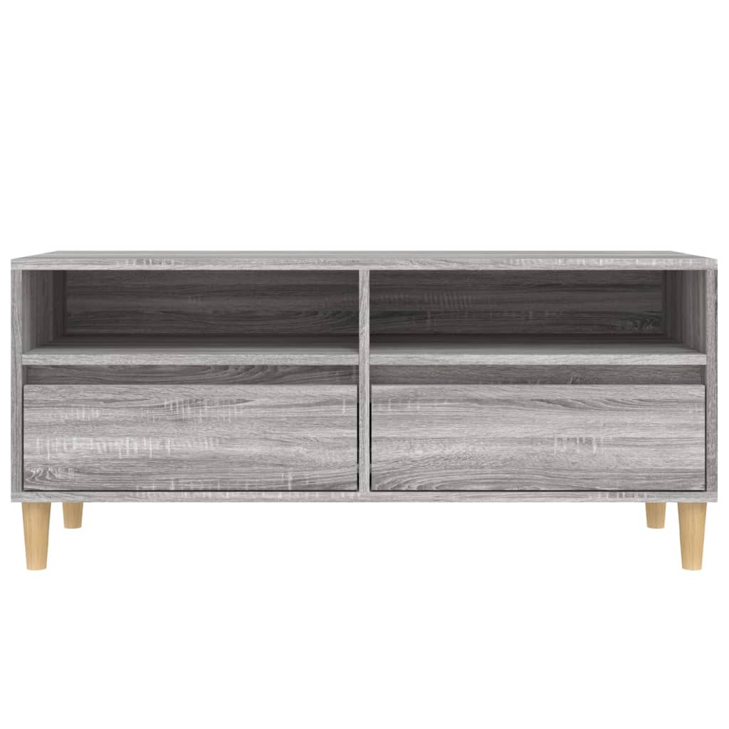 TV-Møbel Sonoma Grå TV-benk 100x34,5x44,5 cm
