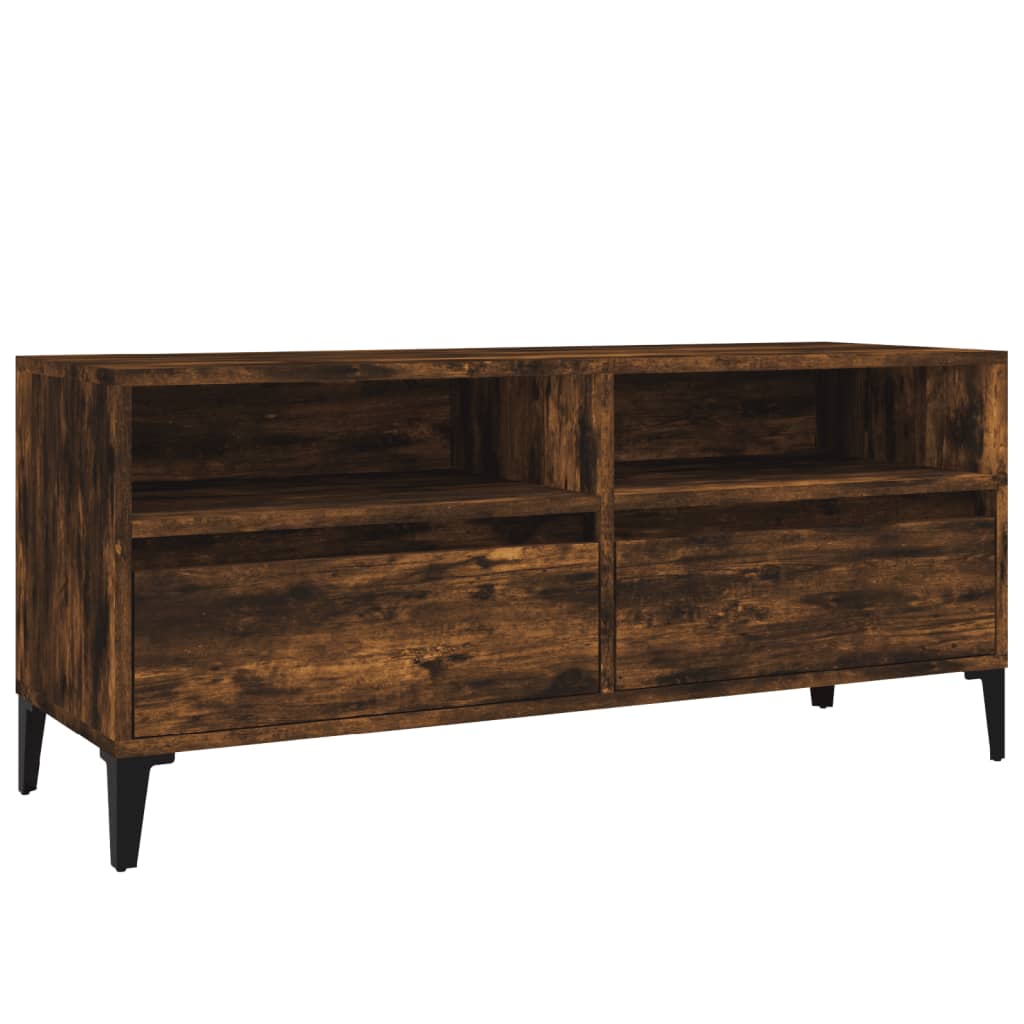 TV-Møbel Røkt Eik TV-benk 100x34,5x44,5 cm
