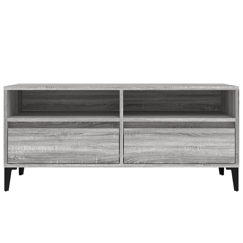 TV-Møbel Sonoma Grå TV-benk 100x34,5x44,5 cm