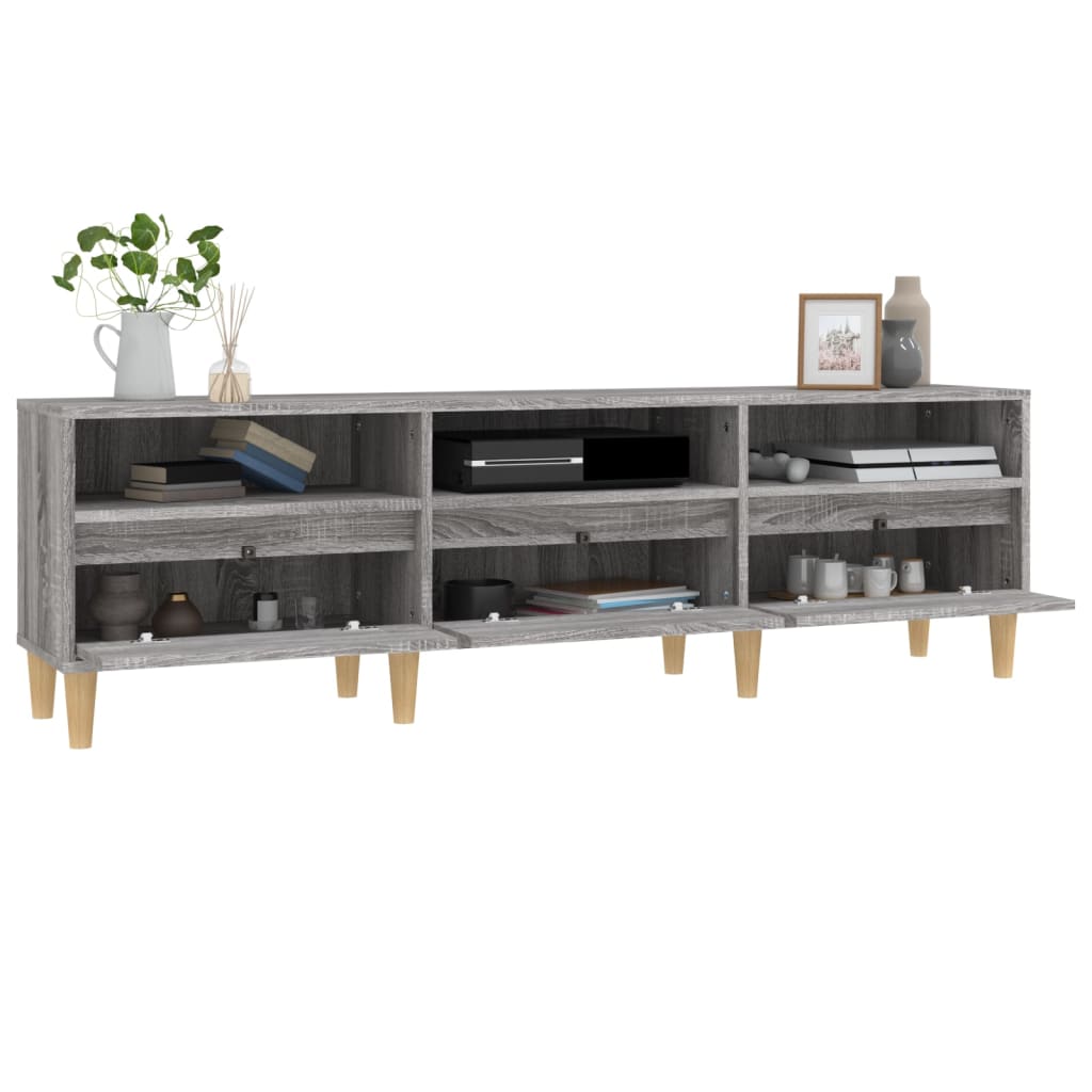 TV-Møbel Sonoma Grå TV-benk 150x30x44,5 cm