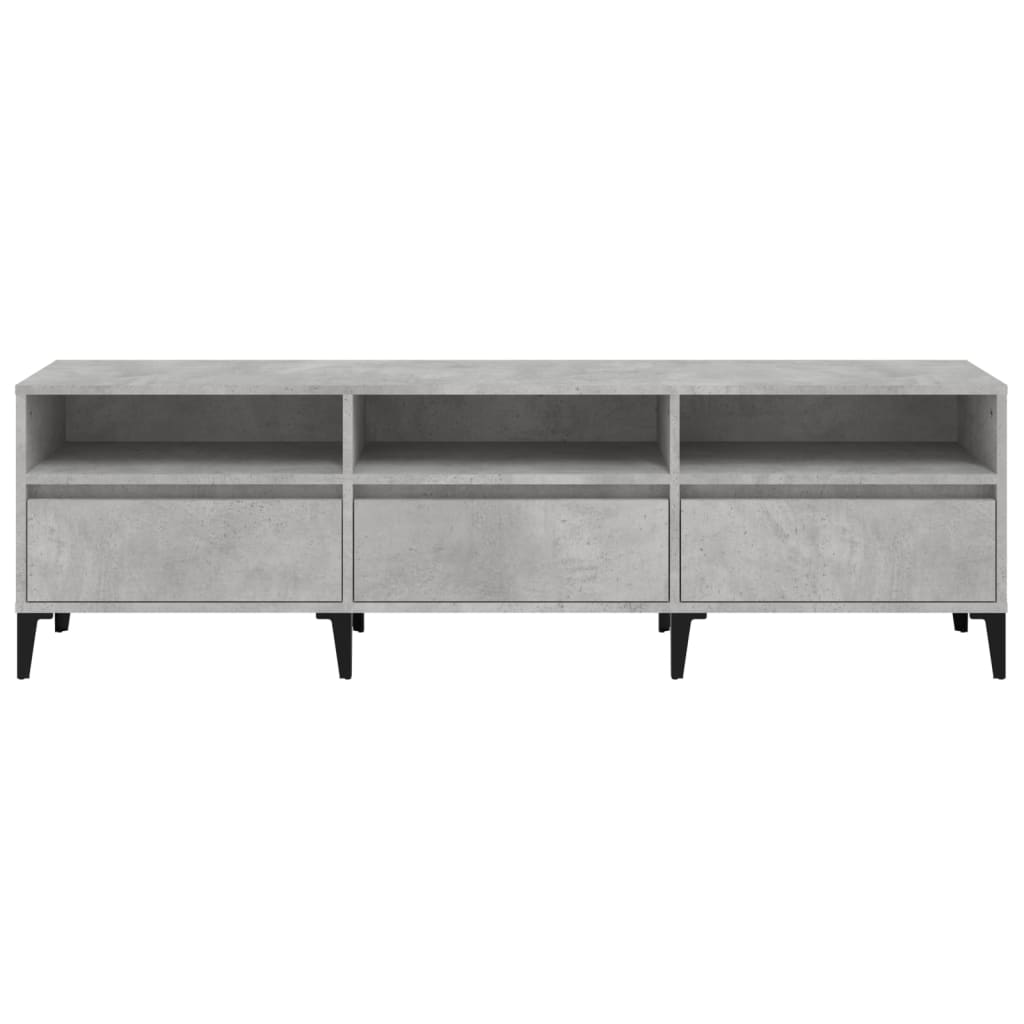 TV-Møbel Betonggrå TV-benk 150x30x44,5 cm