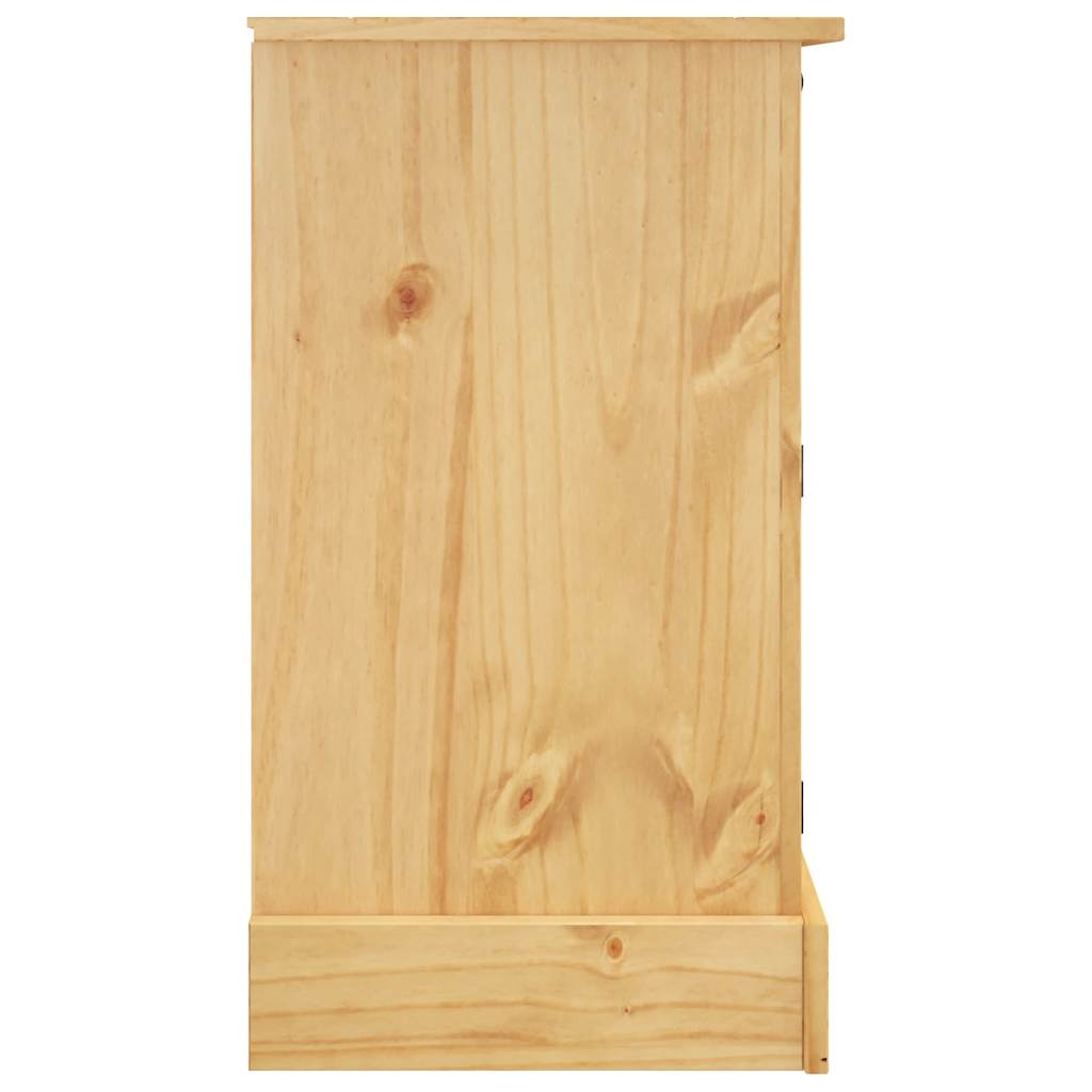 Bokhylle Brun Corona 112x44x78 cm heltre meksikansk furu
