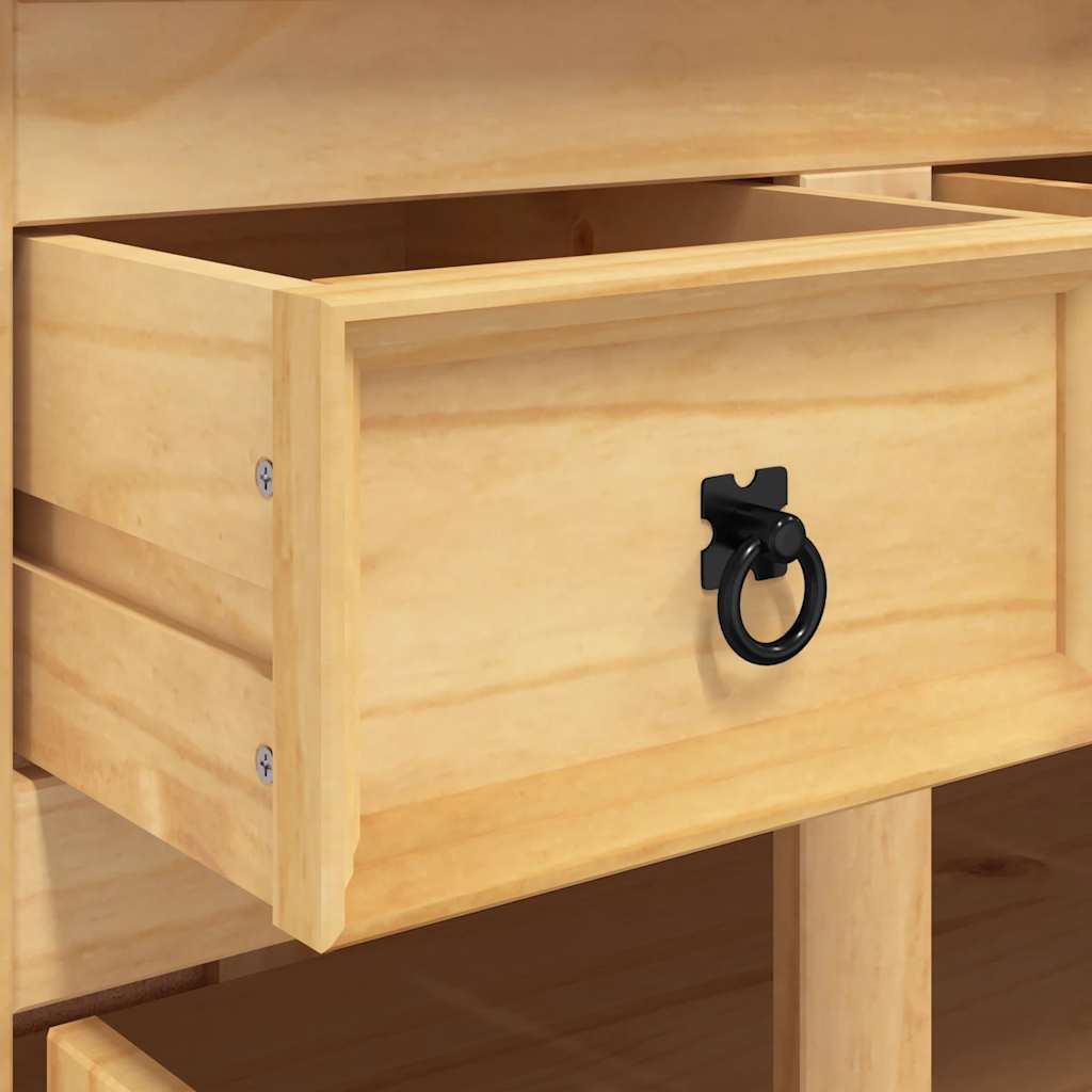 Bokhylle Brun Corona 112x44x78 cm heltre meksikansk furu