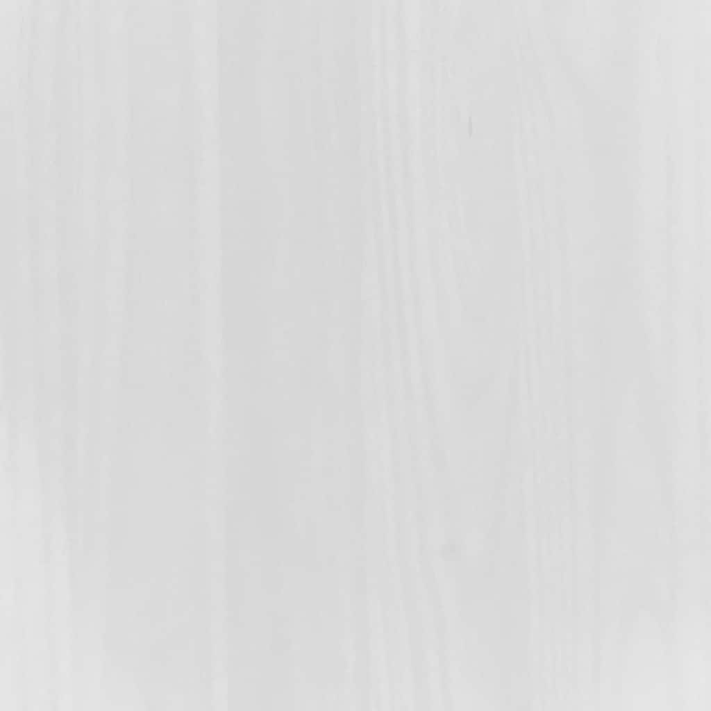 Skap Hvit Corona 112x43x196 cm heltre meksikansk furu