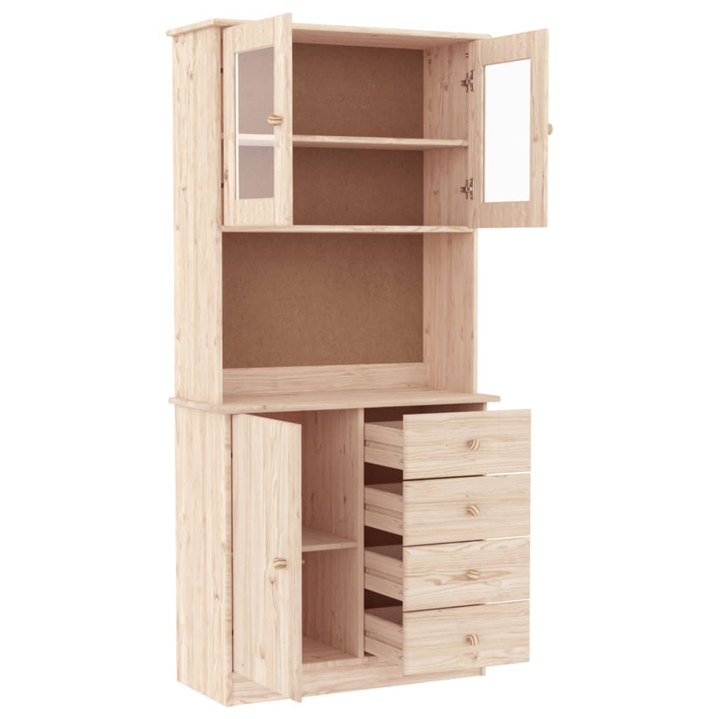 Skap heltre furu ALTA 77x35x165 cm