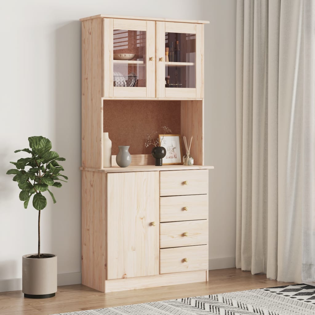 Skap heltre furu ALTA 77x35x165 cm
