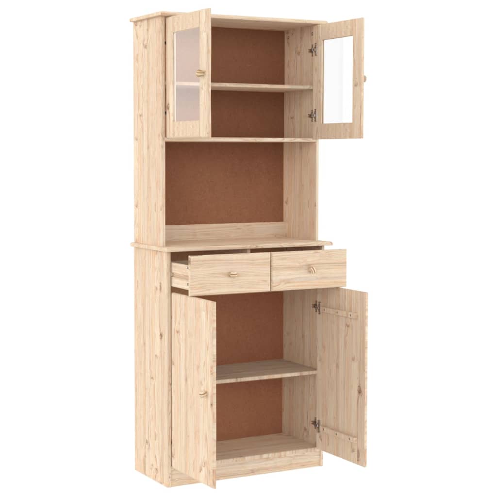 Skap heltre furu ALTA 77x35x188 cm