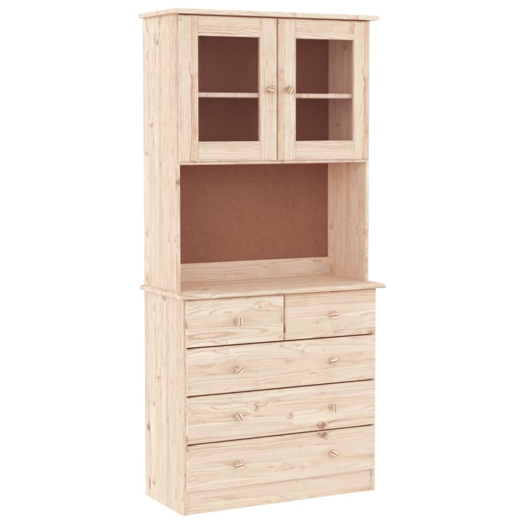 Skap heltre furu ALTA 77x35x165 cm