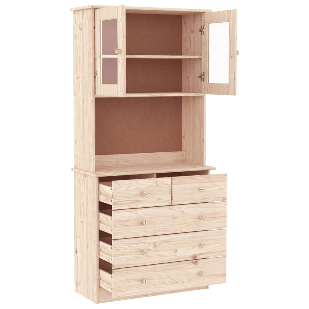 Skap heltre furu ALTA 77x35x165 cm