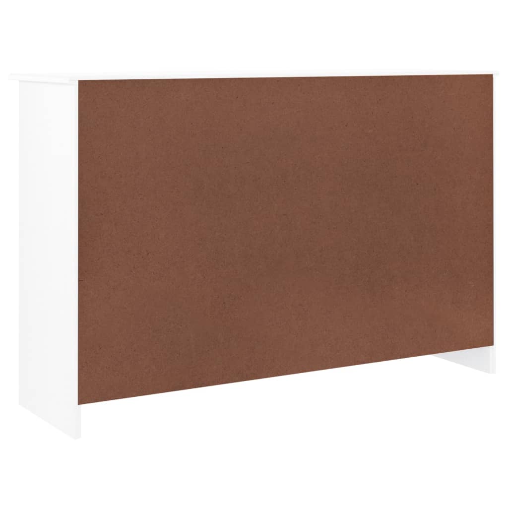 Kommode Hvit ALTA 112x35x73 cm heltre furu