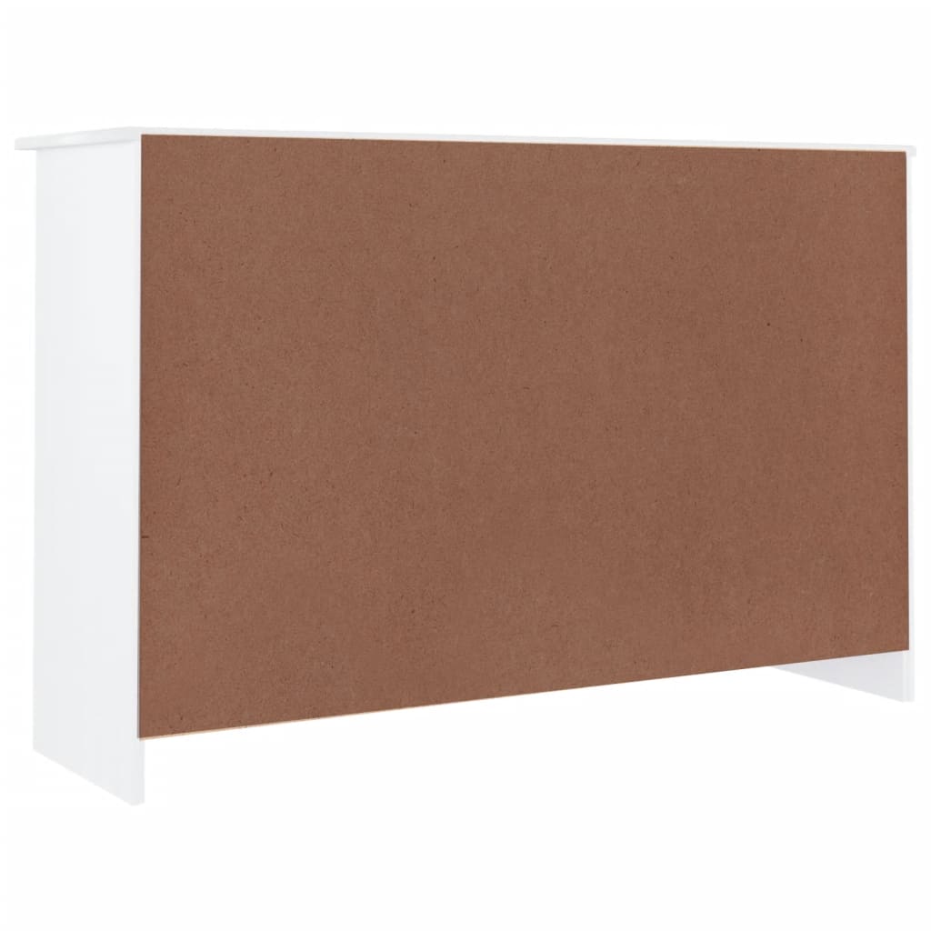 Skjenk Hvit ALTA 112x35x73 cm heltre furu