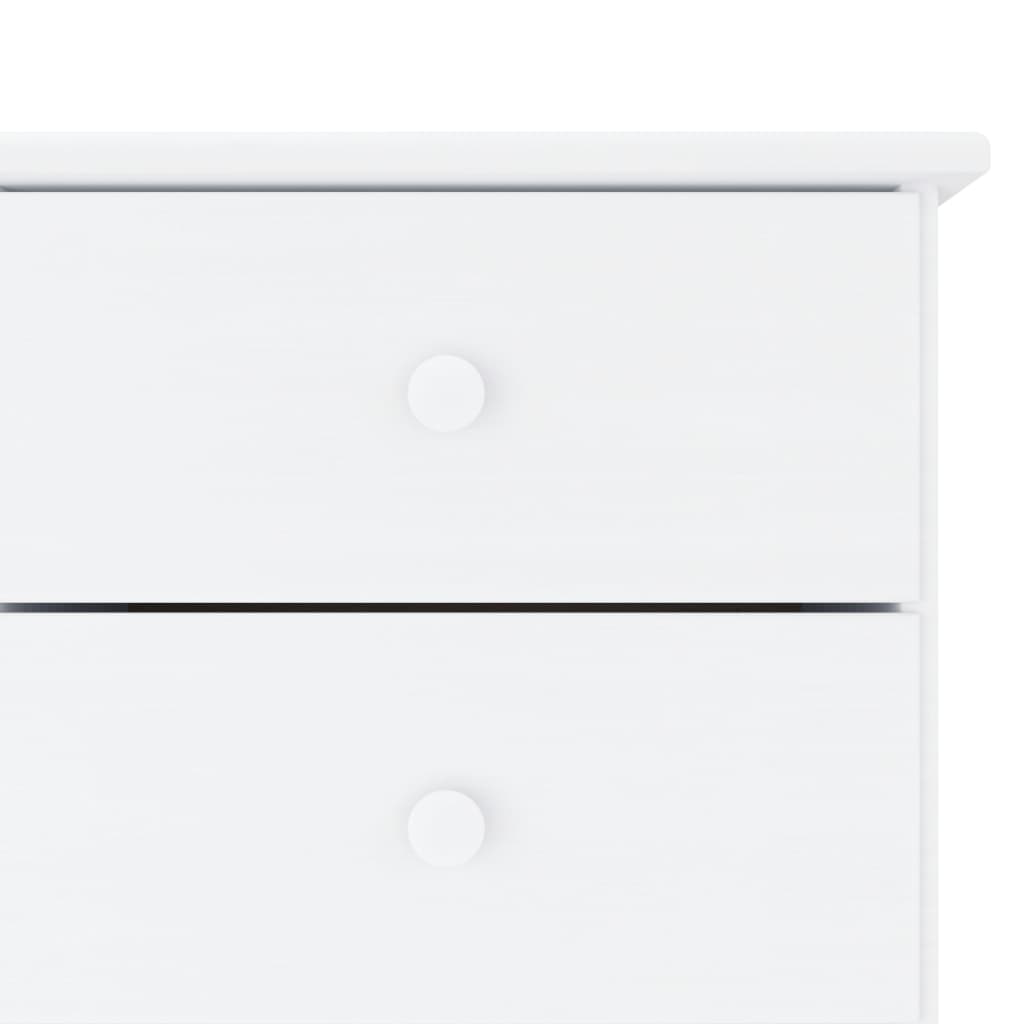 Skjenk Hvit ALTA 112x35x73 cm heltre furu