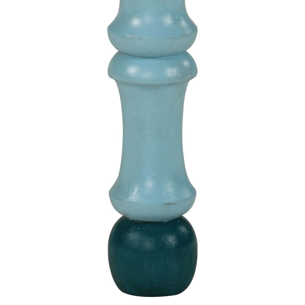 Salongbord Sofabord Tre turkis håndmalt heltre mango