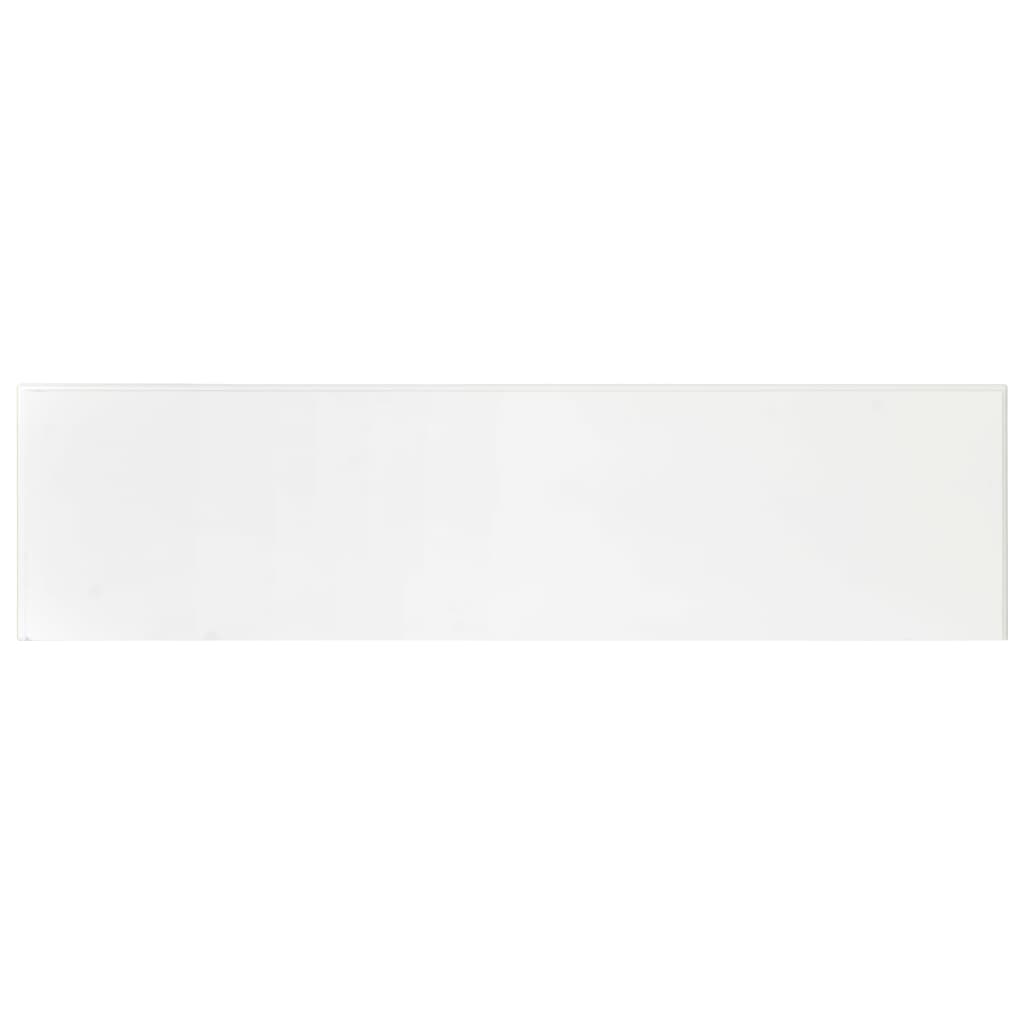 Avlastningsbord Konsollbord Hvit 110x30x76 cm