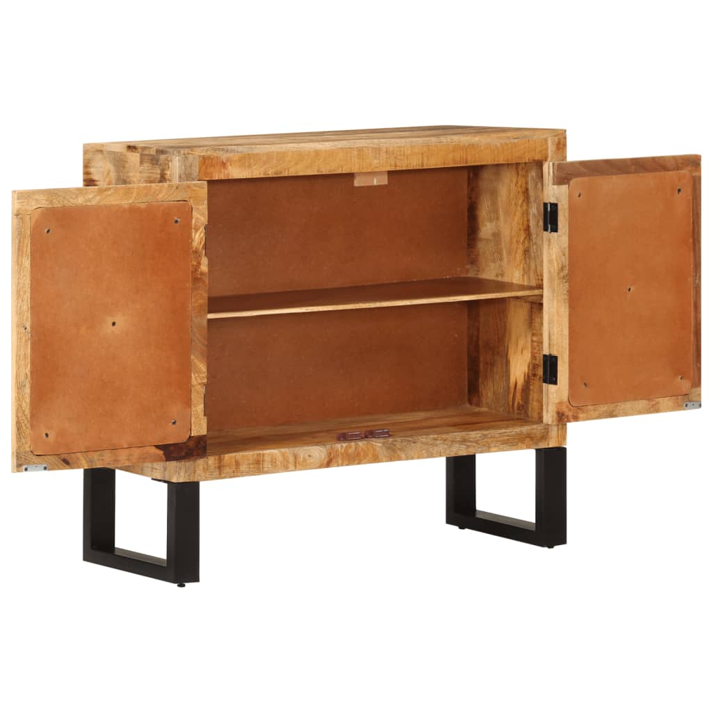 Skjenk Tre 80x30x71 cm grov heltre mango