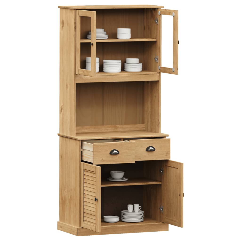 Skap heltre furu VIGO 78x40x175 cm