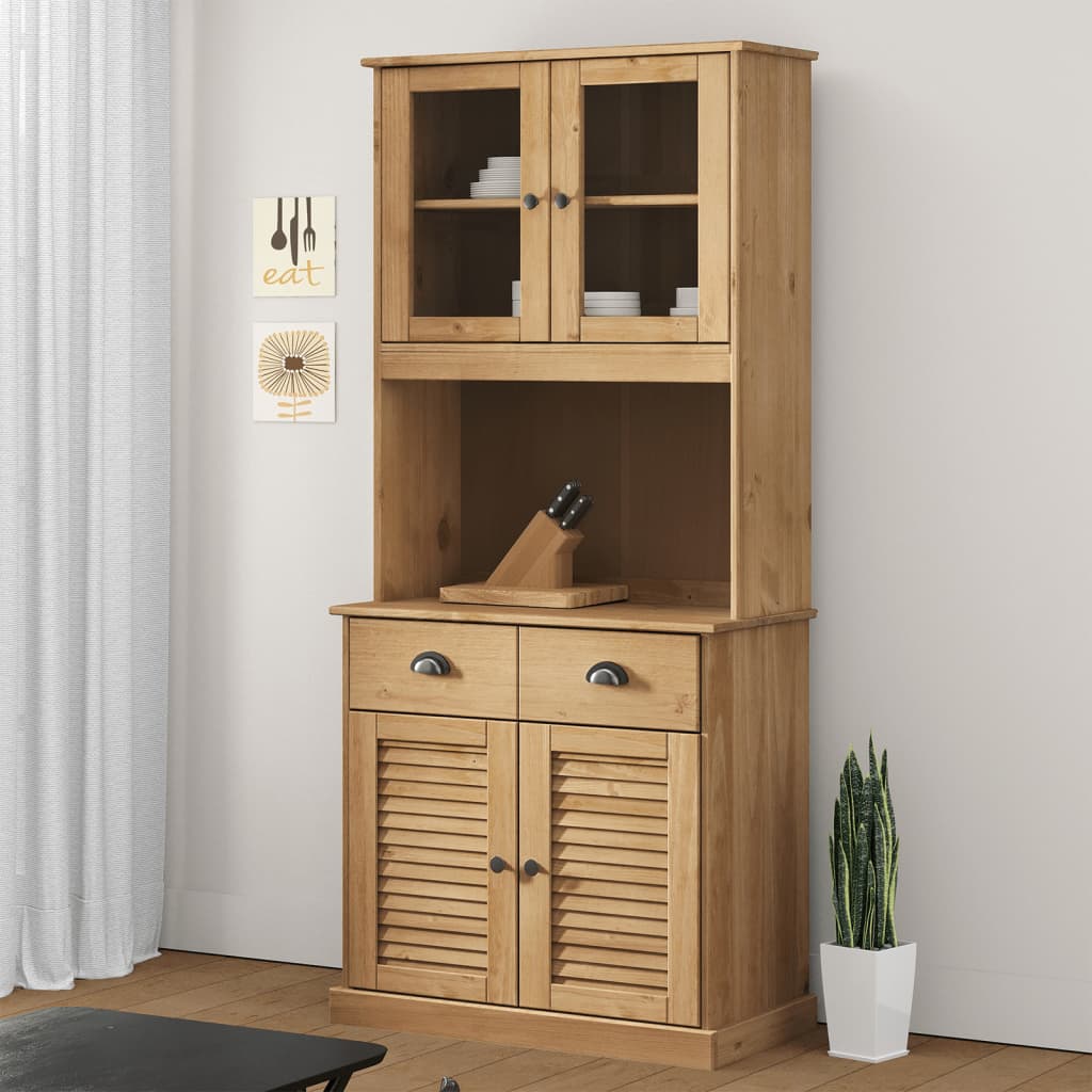 Skap heltre furu VIGO 78x40x175 cm