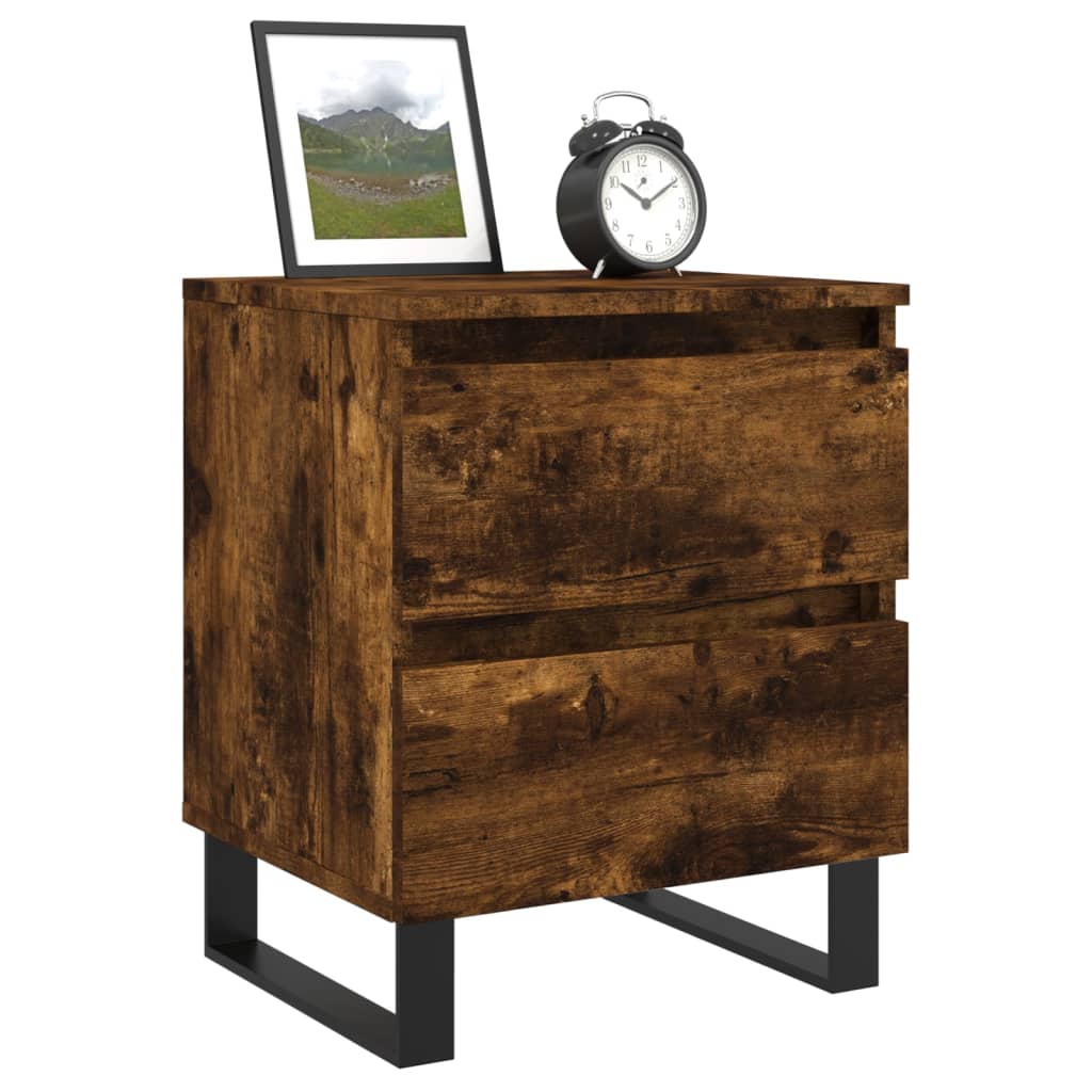 Nattbord Sengbord Røkt Eik 40x35x50 cm