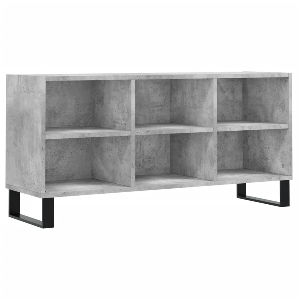 TV-Møbel Betonggrå Tv-benk 103,5x30x50 cm