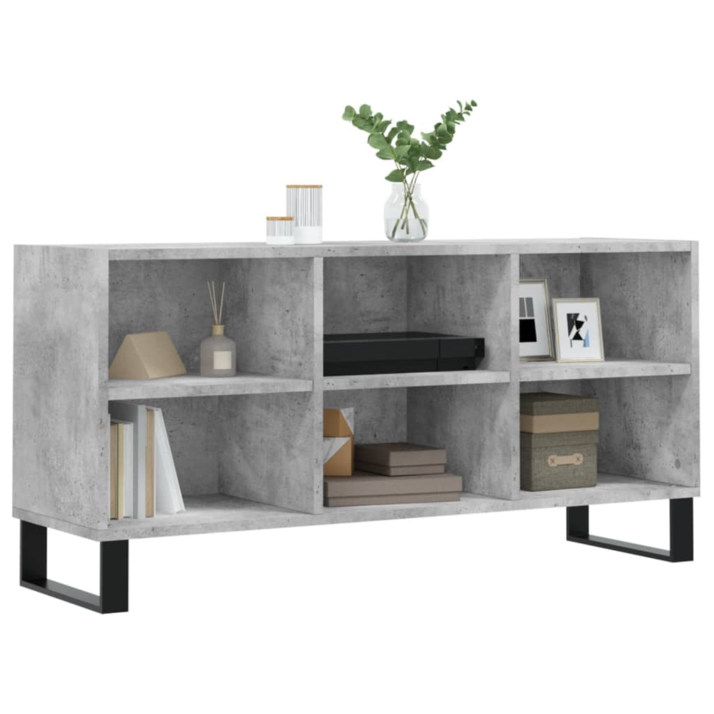 TV-Møbel Betonggrå Tv-benk 103,5x30x50 cm
