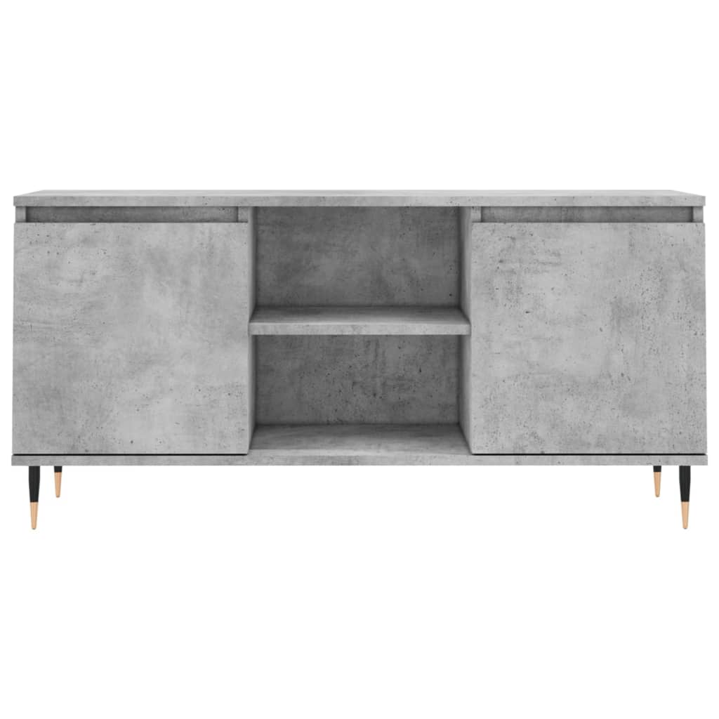TV-Møbel Betonggrå Tv-benk 104x35x50 cm
