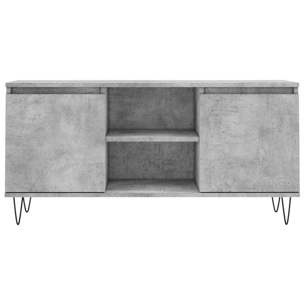 TV-Møbel Betonggrå Tv-benk 104x35x50 cm