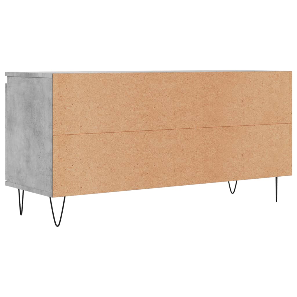 TV-Møbel Betonggrå Tv-benk 104x35x50 cm