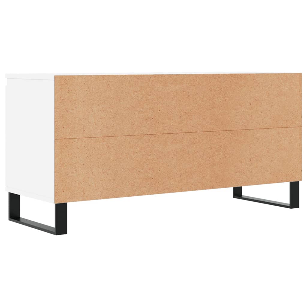 TV-Møbel Hvit TV-benk 104x35x50 cm