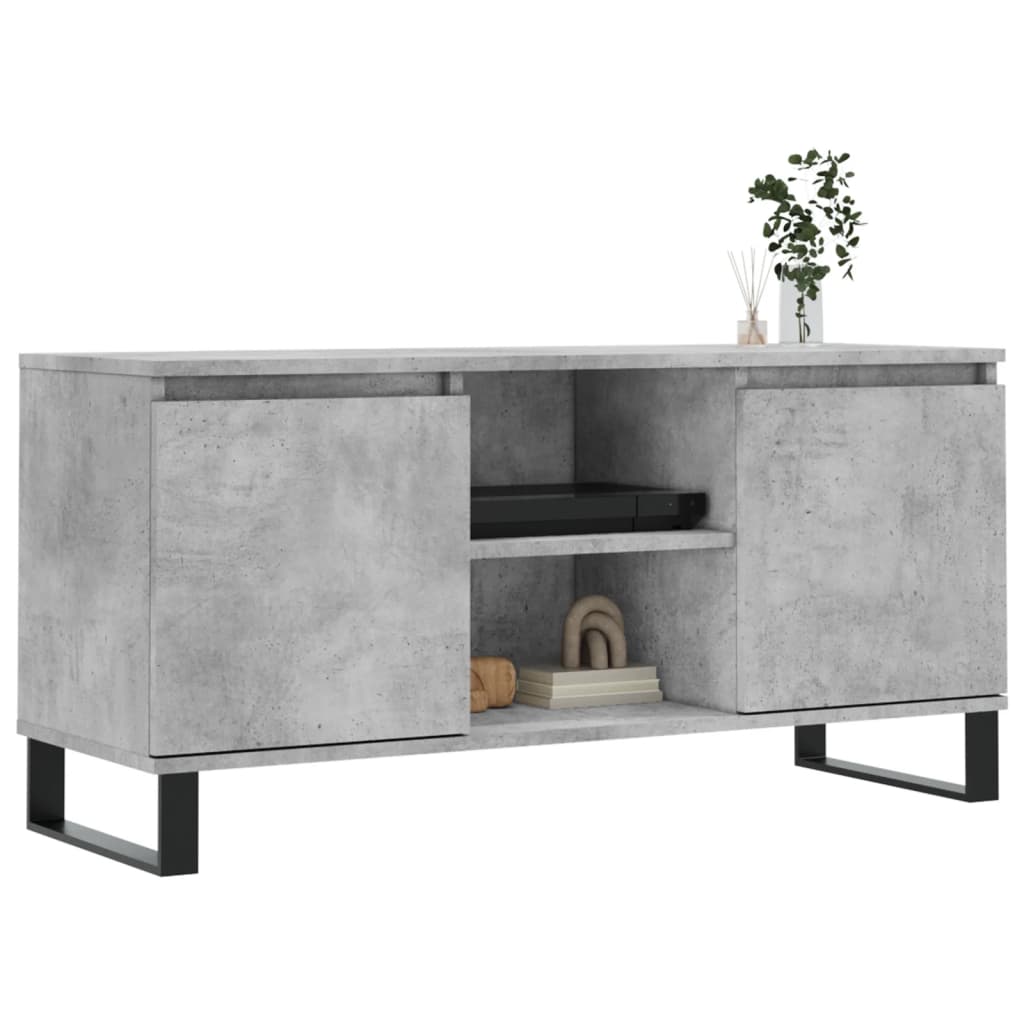 TV-Møbel Betonggrå TV-benk 104x35x50 cm