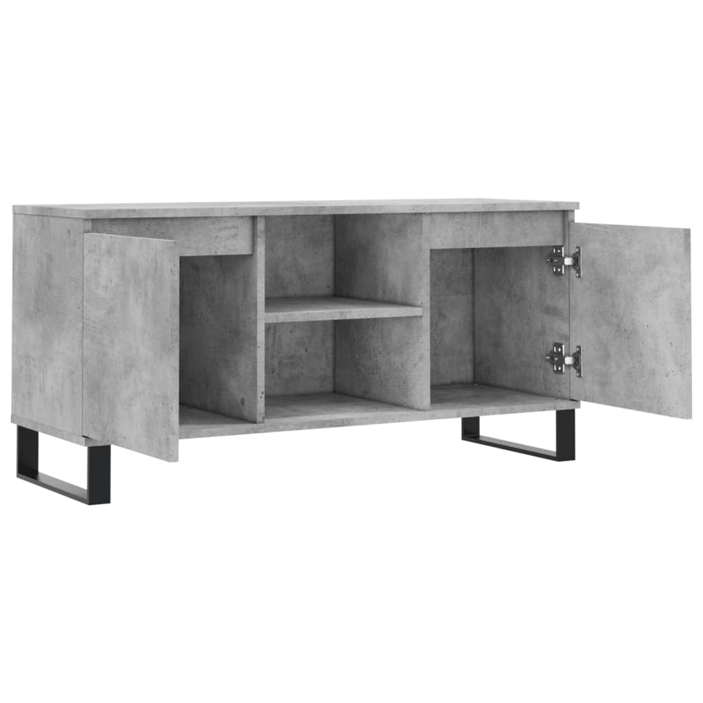 TV-Møbel Betonggrå TV-benk 104x35x50 cm