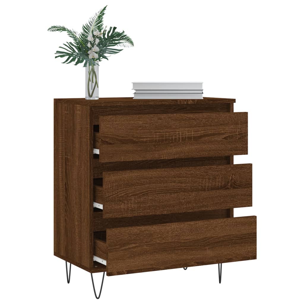 Kommode Brun Eik 60x35x70 cm