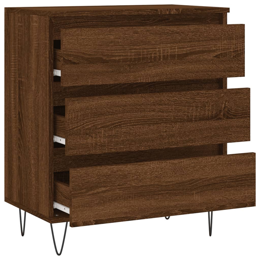Kommode Brun Eik 60x35x70 cm
