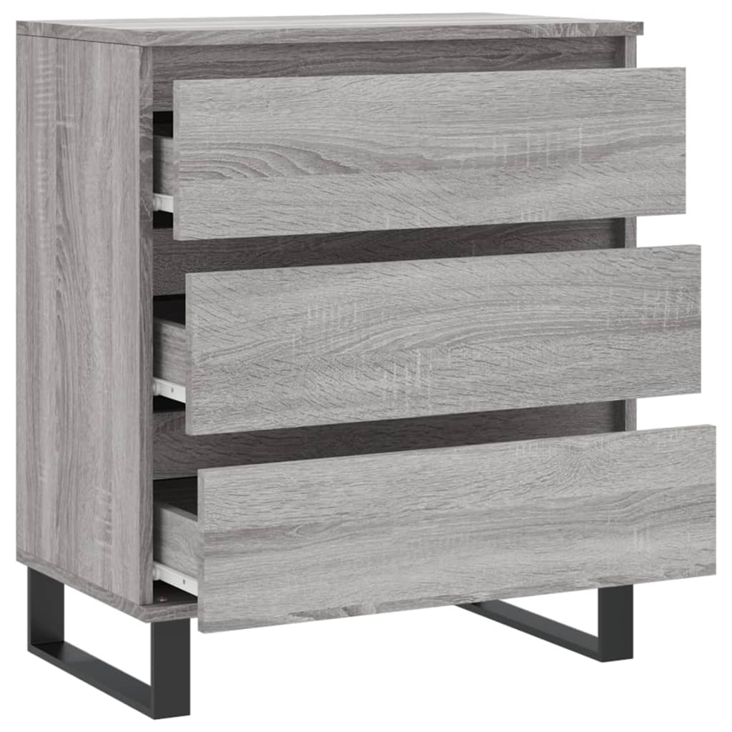 Kommode Sonoma Grå 60x35x70 cm