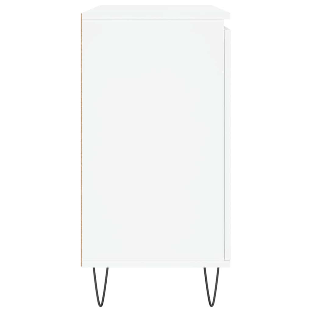 Skjenk Hvit 104x35x70 cm