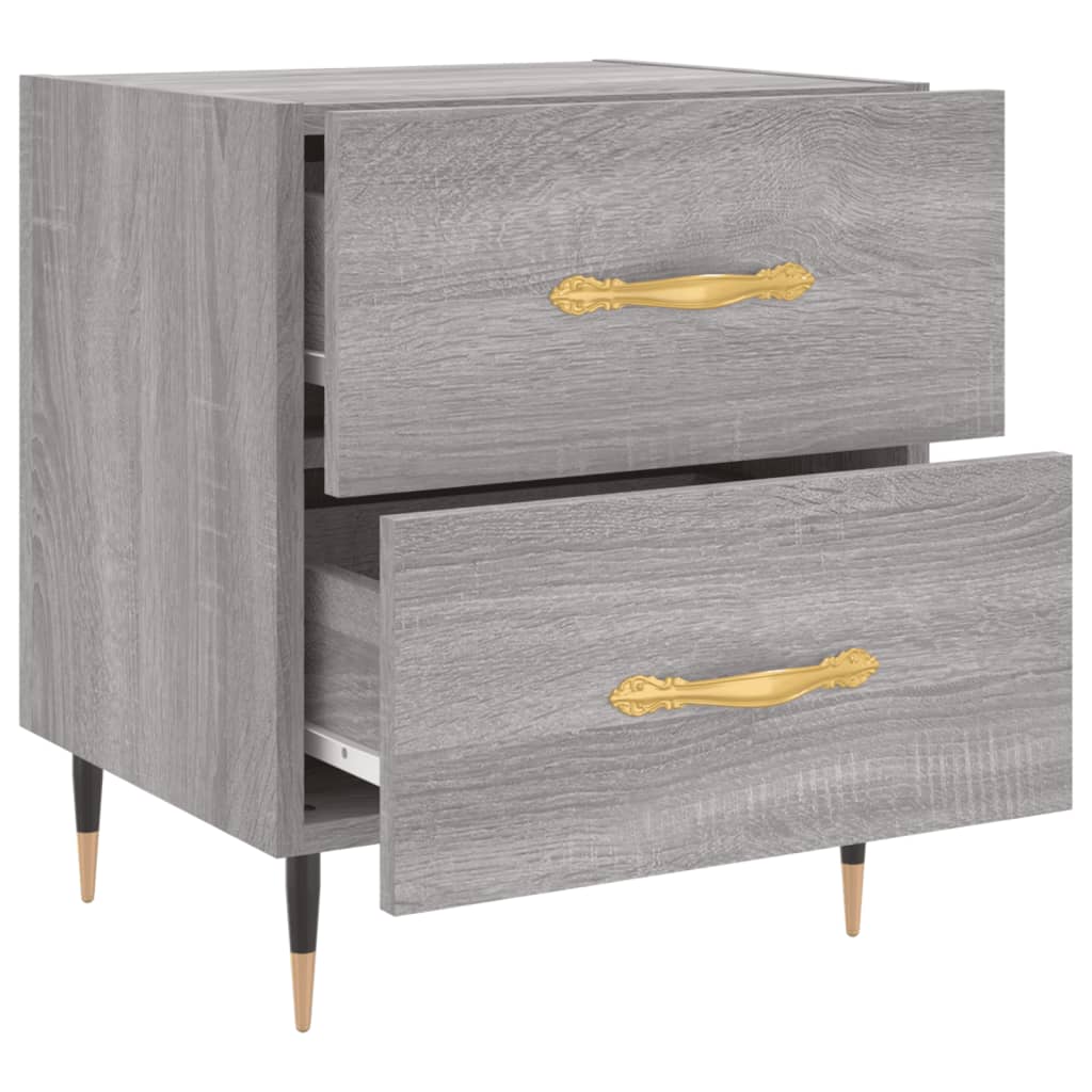 Nattbord Sengbord Sonoma Grå 40x35x47,5 cm