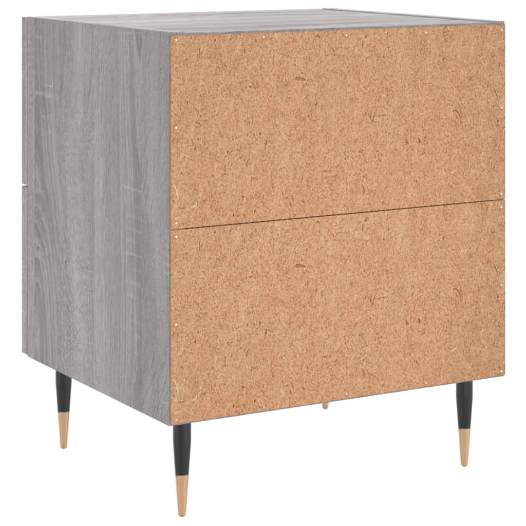 Nattbord Sengbord Sonoma Grå 40x35x47,5 cm