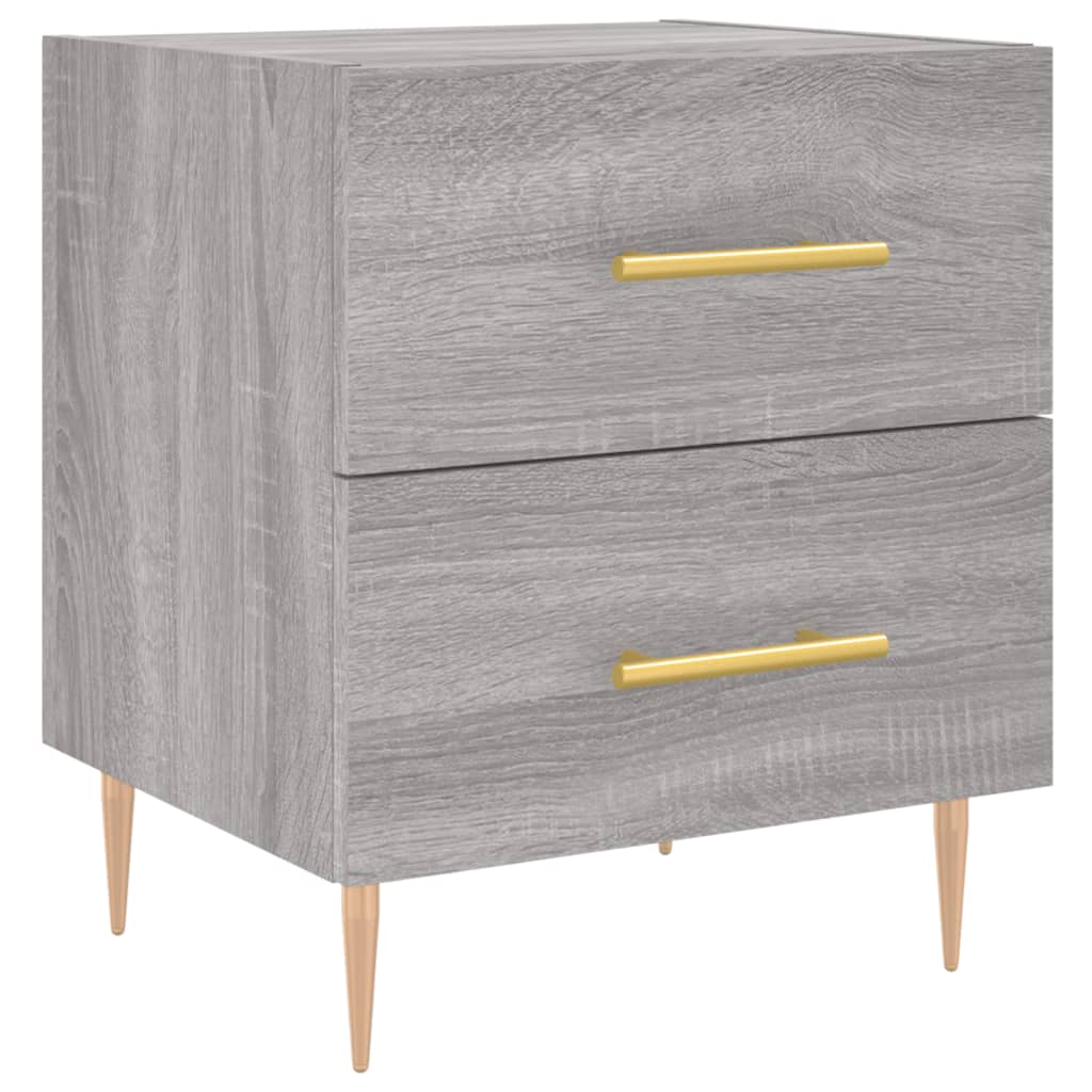Nattbord Sengbord Sonoma Grå 40x35x47,5 cm