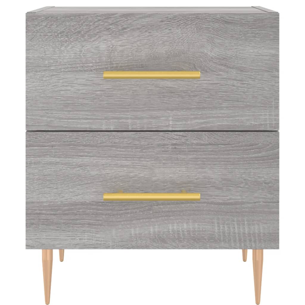 Nattbord Sengbord Sonoma Grå 40x35x47,5 cm