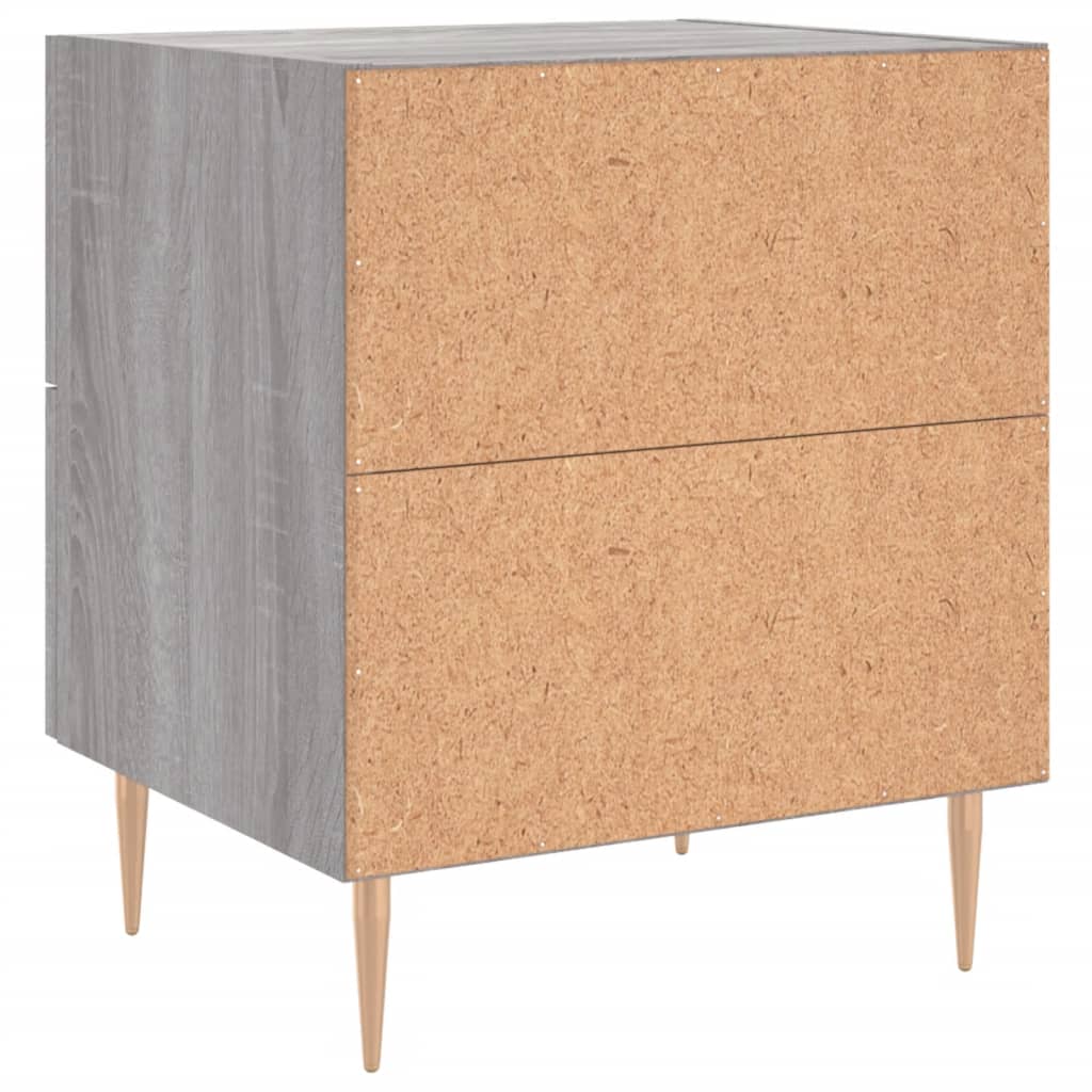 Nattbord Sengbord Sonoma Grå 40x35x47,5 cm