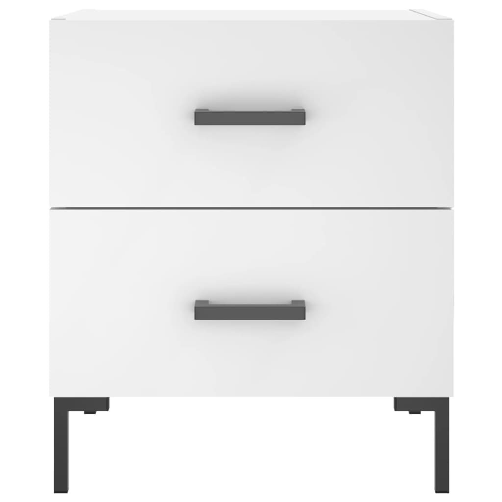 Nattbord Sengbord Hvit 40x35x47,5 cm