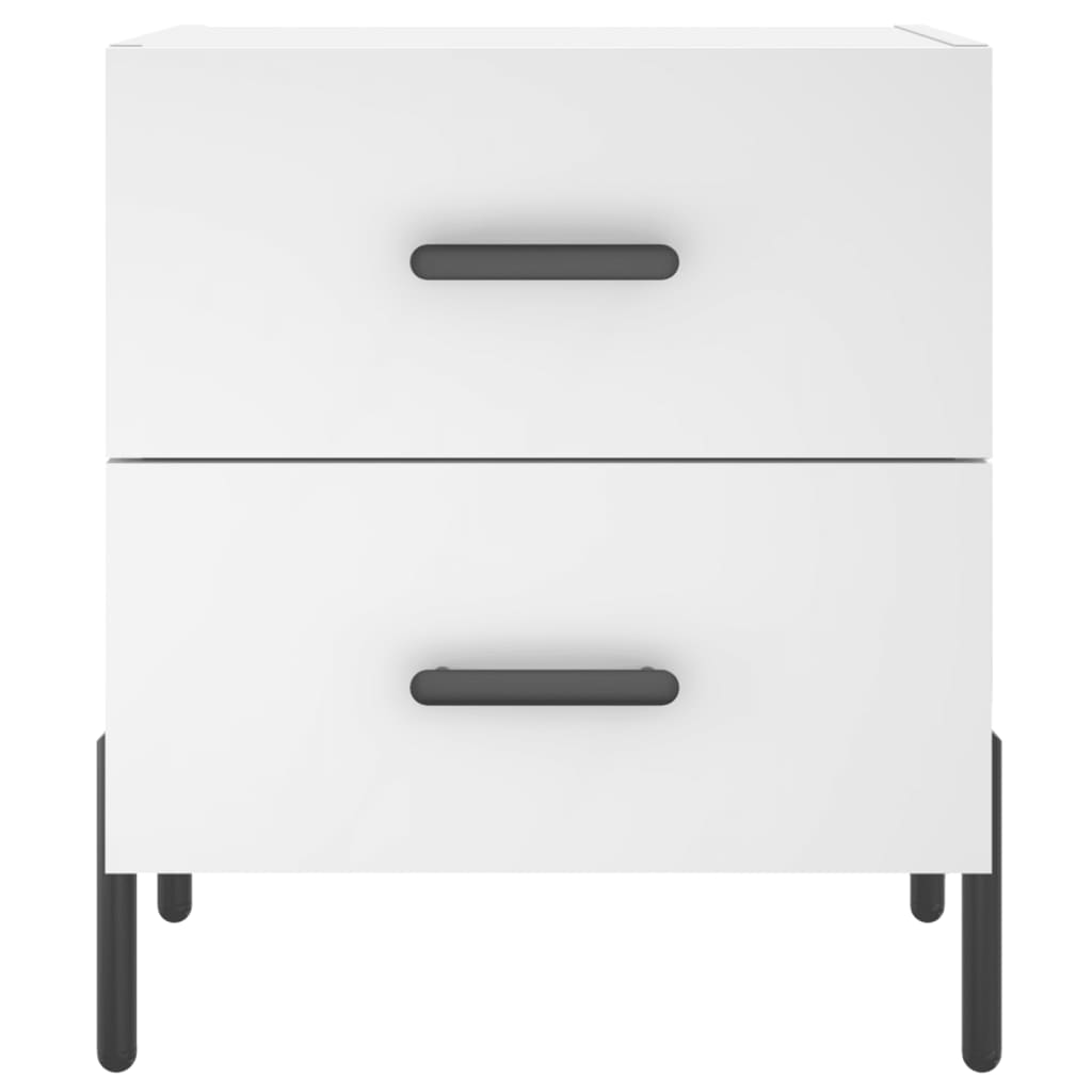 Nattbord Sengbord Hvit 40x35x47,5 cm