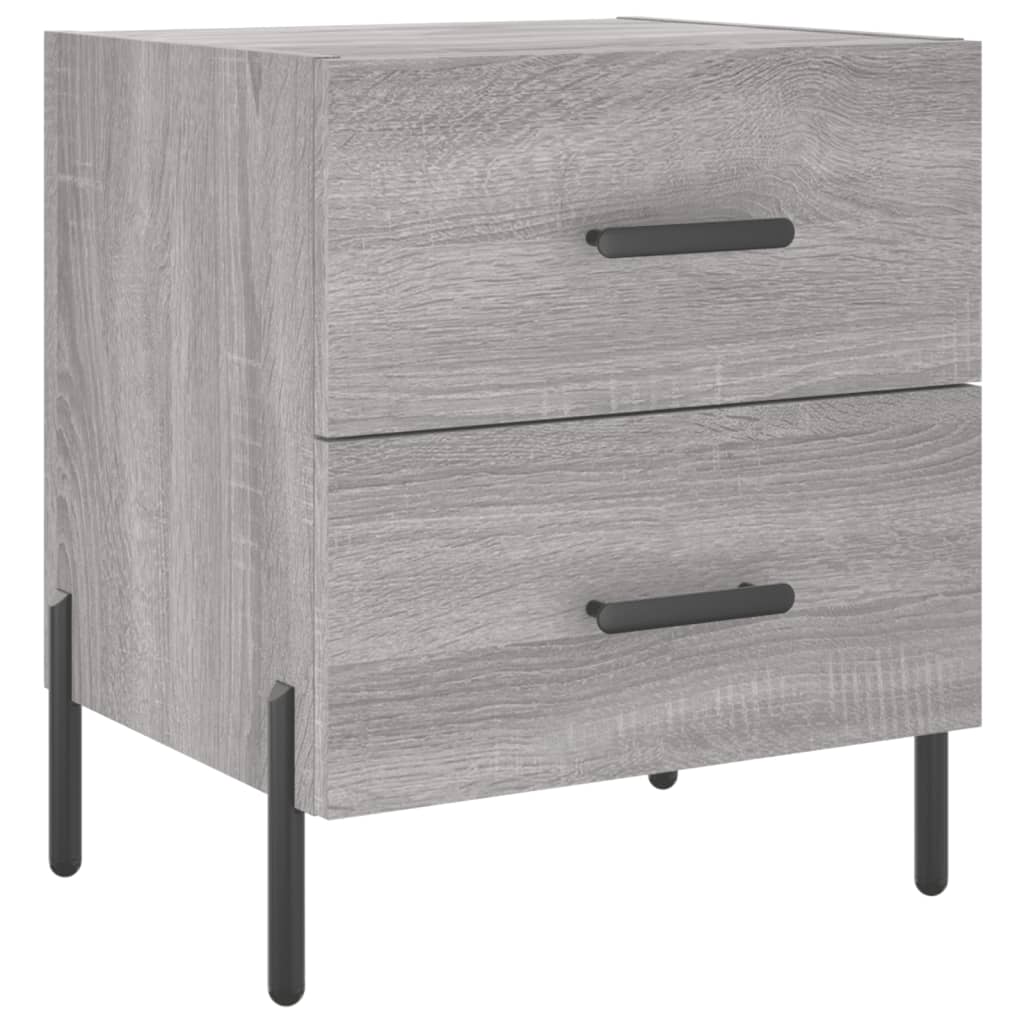 Nattbord Sengbord Sonoma Grå 40x35x47,5 cm